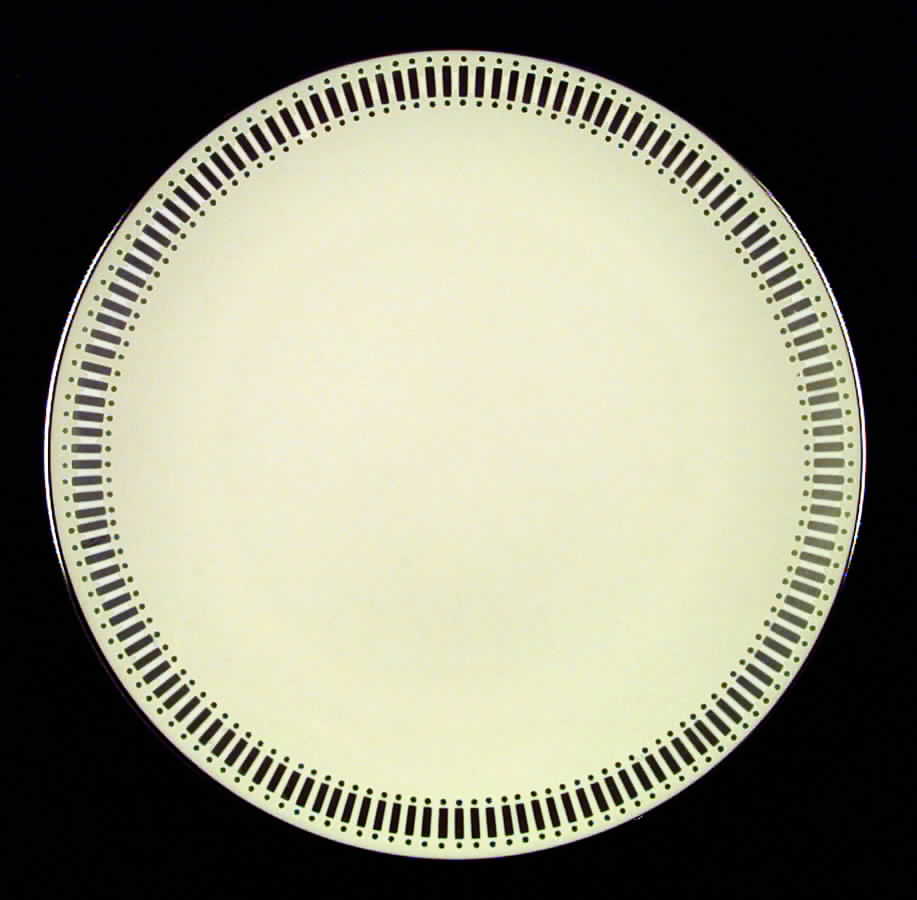 Westgate Ivory (Rim & Coupe) Coupe Dinner Plate by Flintridge-1