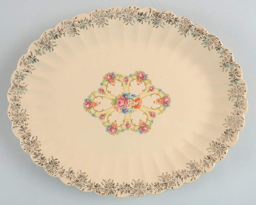 FLW1 13" Oval Serving Platter by Franklinware-1