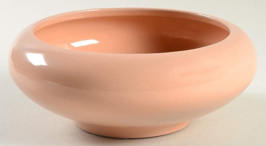 Westwind Salmon Cupped Bowl by Frankoma-1