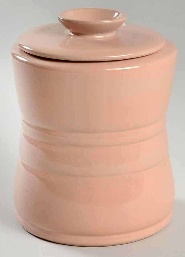 Westwind Salmon Drip Jar & Lid (No Strainer) by Frankoma-1