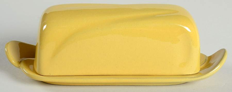 Westwind (Autumn Yellow) 1/4 Lb Covered Butter by Frankoma-1