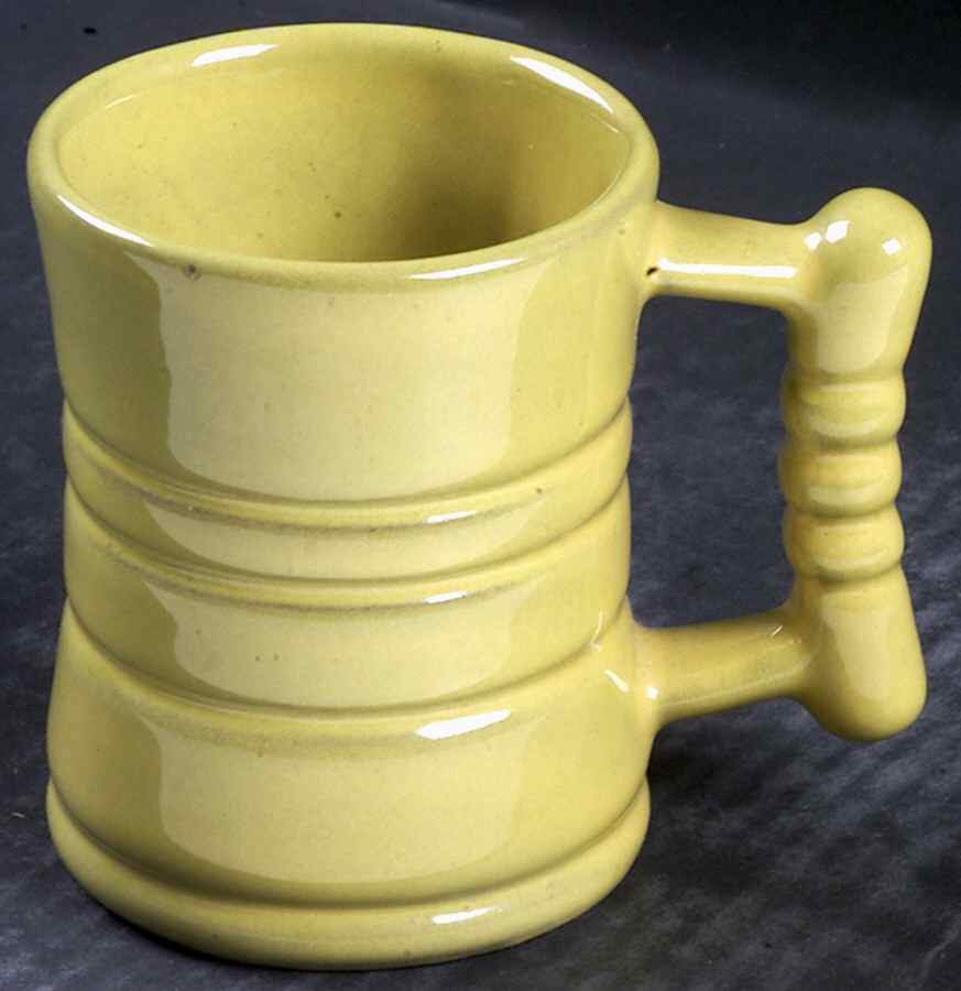 Plainsman Autumn Yellow Mug by Frankoma-1