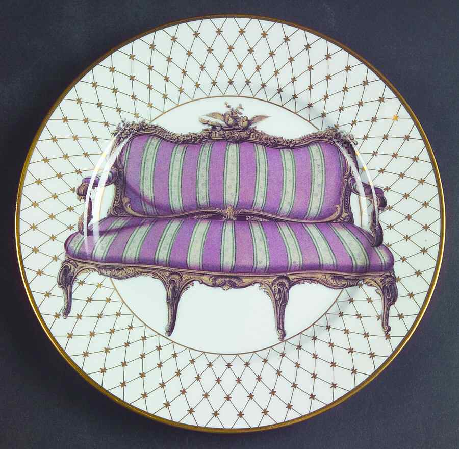 Divans Salad Plate by Fitz & Floyd-1