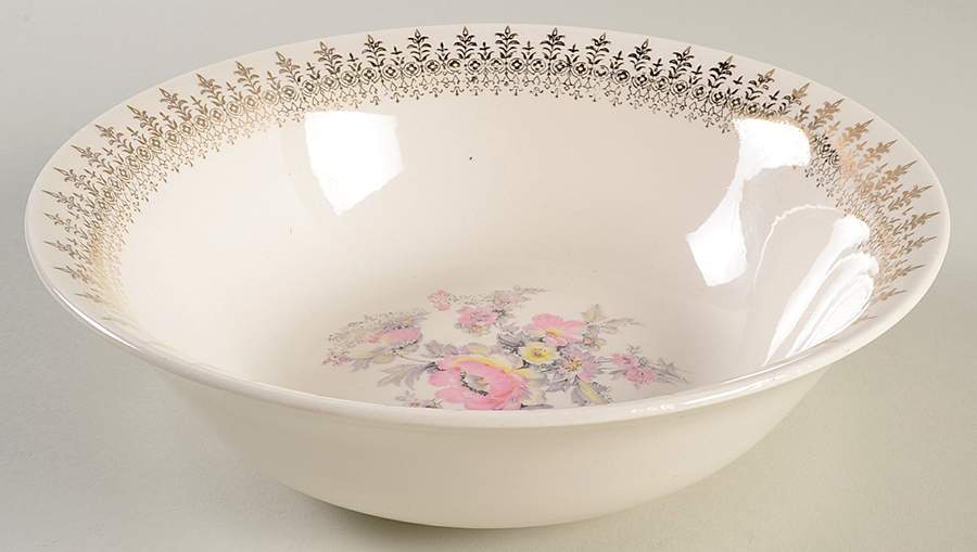 FSX23 8" Round Vegetable Bowl by French Saxon-1
