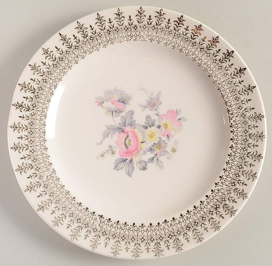 FSX23 Bread & Butter Plate by French Saxon-1