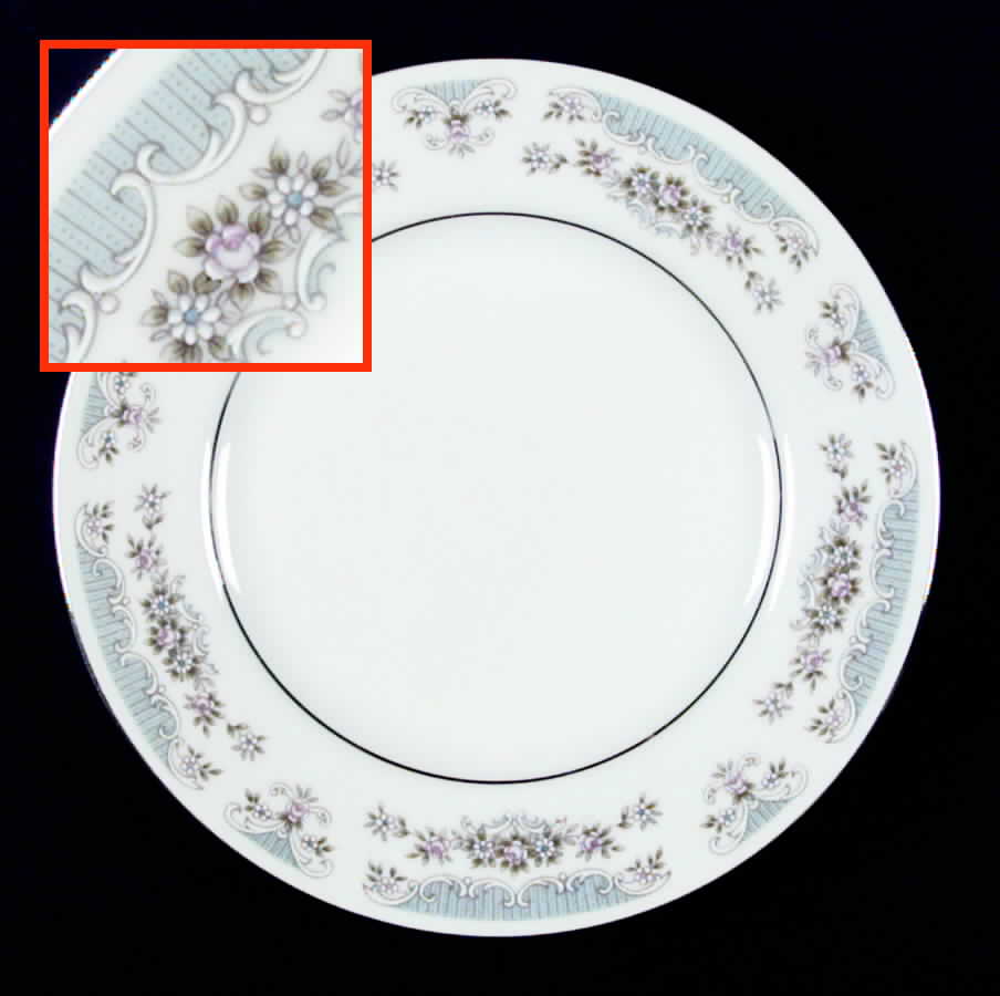 Rapture Salad Plate by Fine China of Japan-1