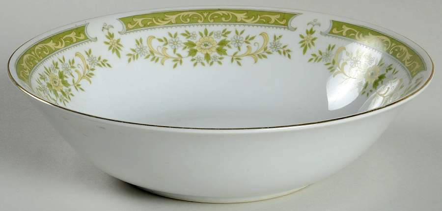 Noblesse 9" Round Vegetable Bowl by Fine China of Japan-1