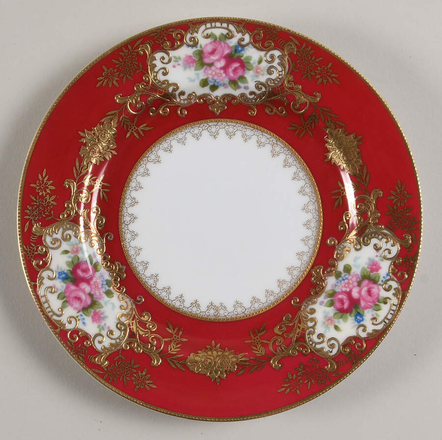 FUK15 Bread & Butter Plate by Fukagawa-1