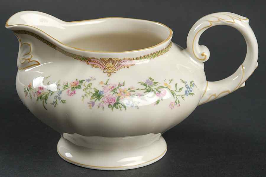 Aida (Mustard Trim) Creamer by Franconia-Krautheim & Adelburg-1