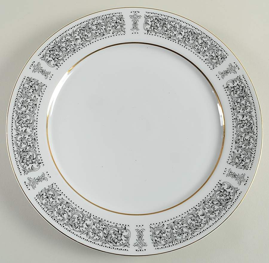 Rockford 12" Chop Plate (Round Platter) by Fine China of Japan-1