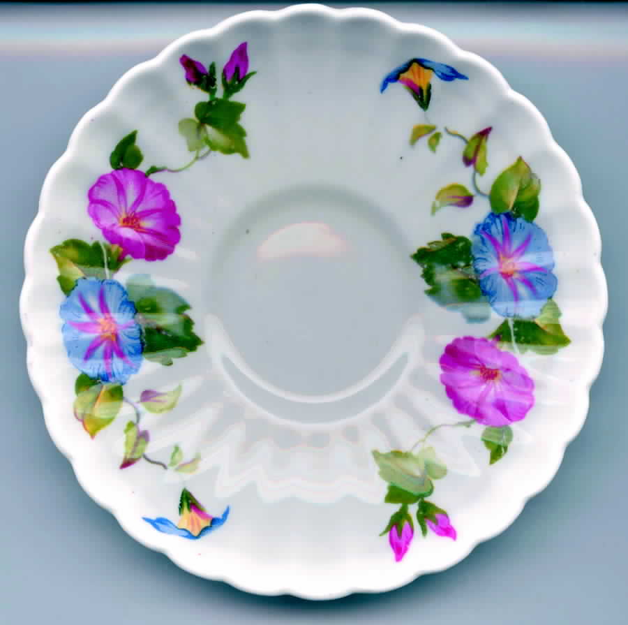8373 (Fluted Rim, Scalloped Edge) Saucer by Samuel Radford-1
