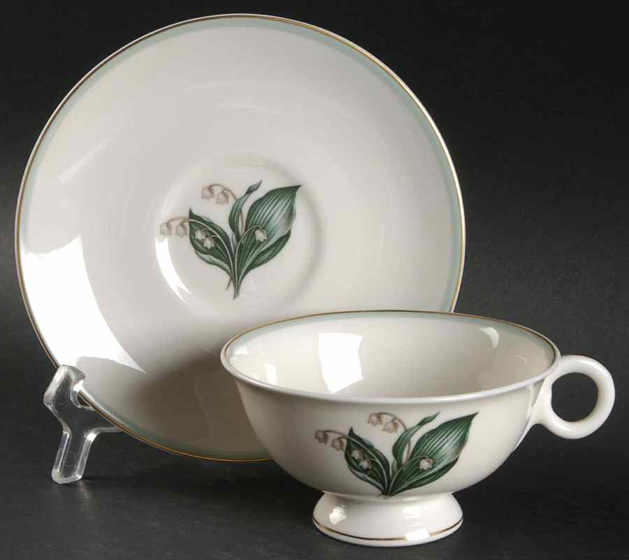 FRL5 Footed Cup & Saucer Set by Lunning, Frederik-1