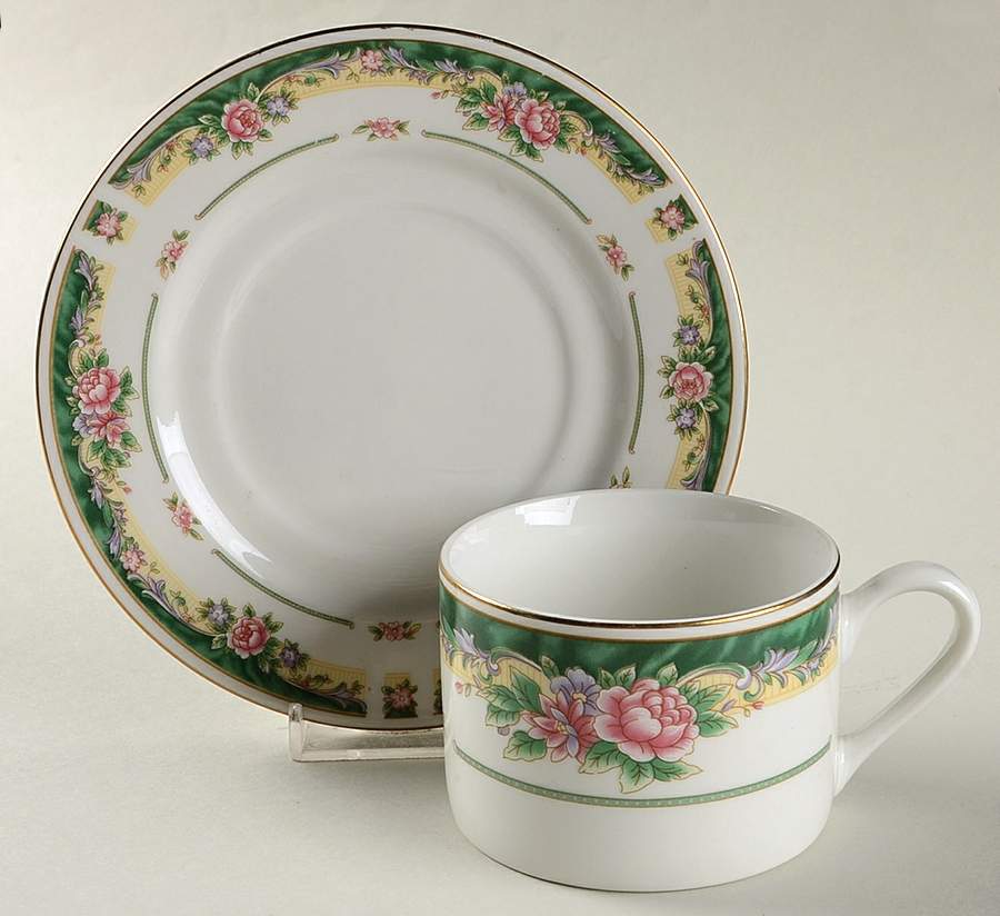 Legend Flat Cup & Saucer Set by Farberware-1