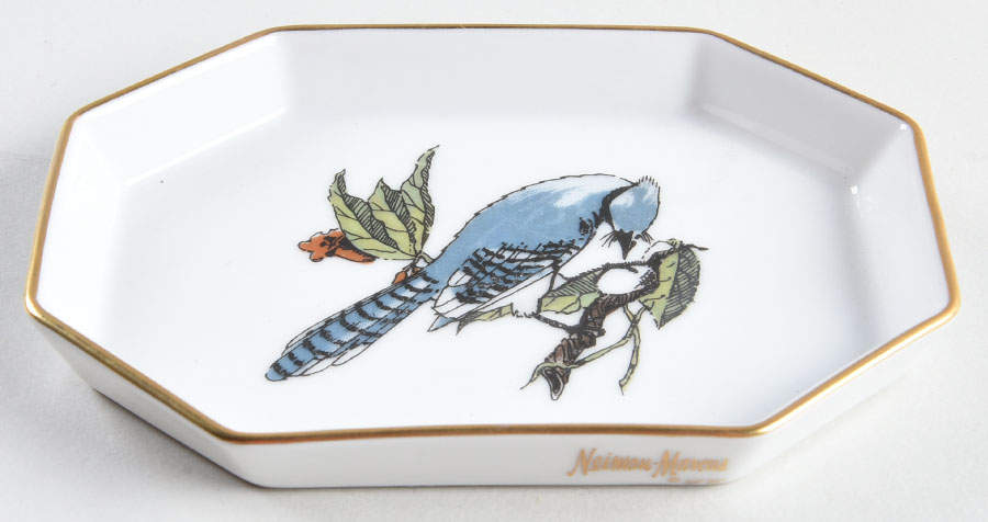 Collector's Bird Silver Tray by Fitz & Floyd-1