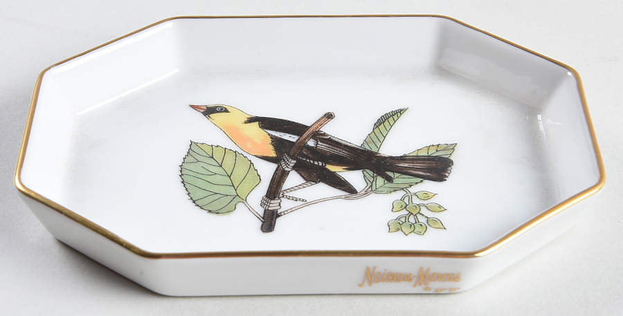 Collector's Bird Silver Tray by Fitz and Floyd-1