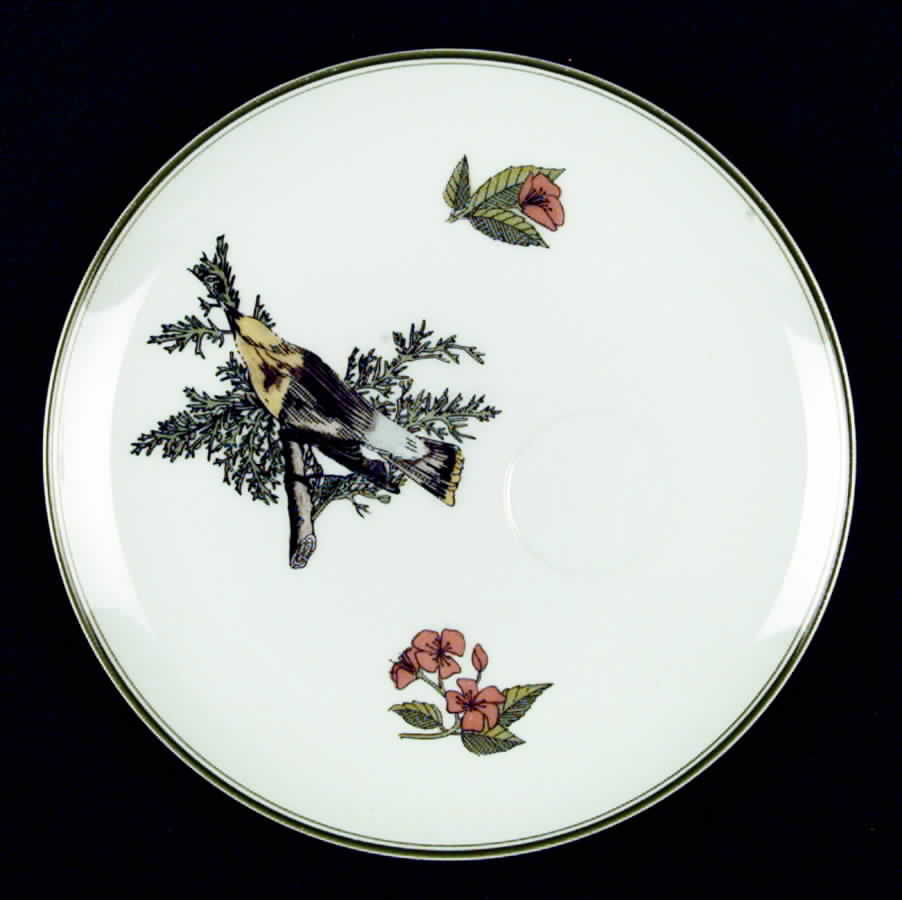 Collector's Bird Snack Plate by Fitz & Floyd-1