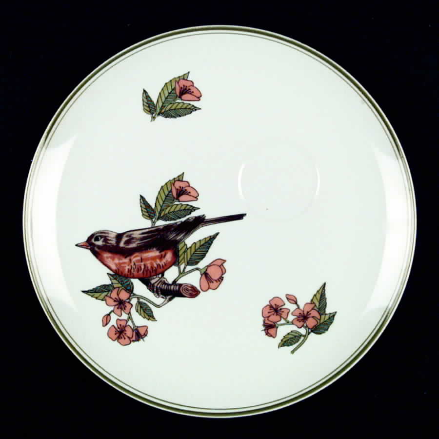 Collector's Bird Snack Plate by Fitz & Floyd-1