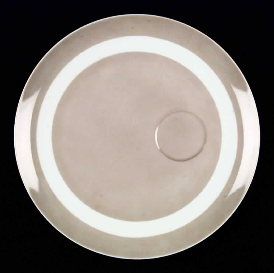 La Ronde Fawn Brown Snack Plate by Fitz & Floyd-1