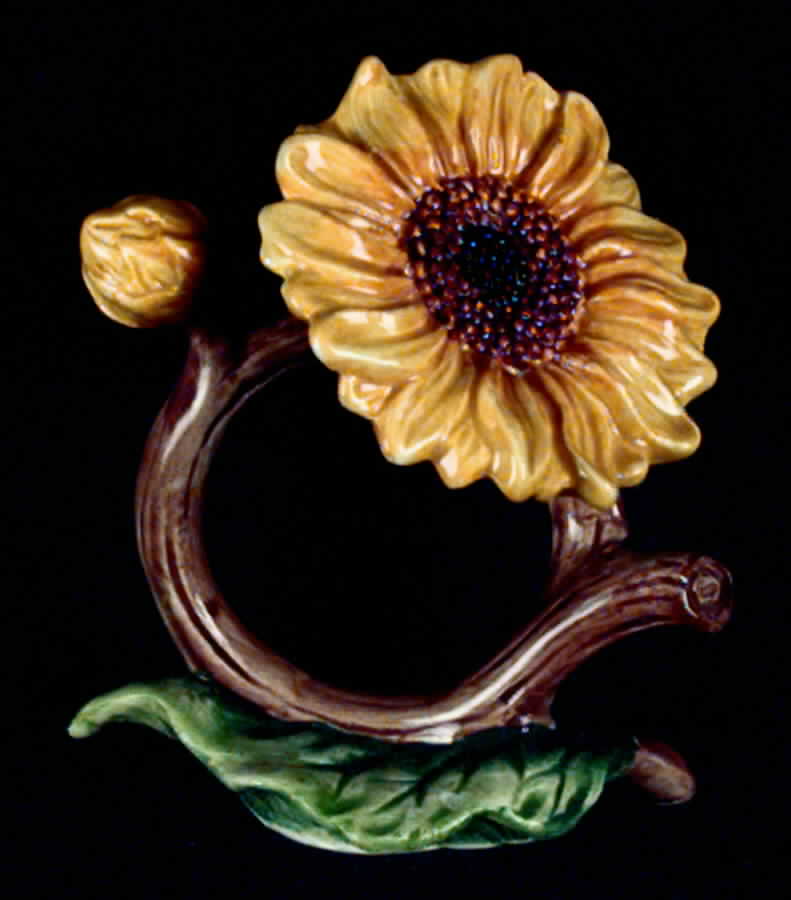 Country Sunflower Napkin Ring by Fitz & Floyd-1