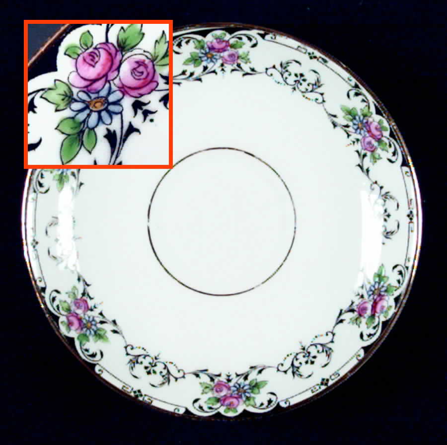 5352 Saucer by Thomas Forester & Sons-1