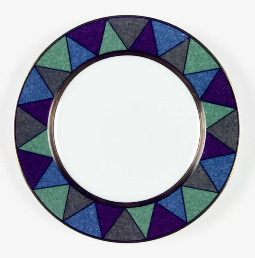 Triangulaire Accent Salad Plate by Fitz & Floyd-1