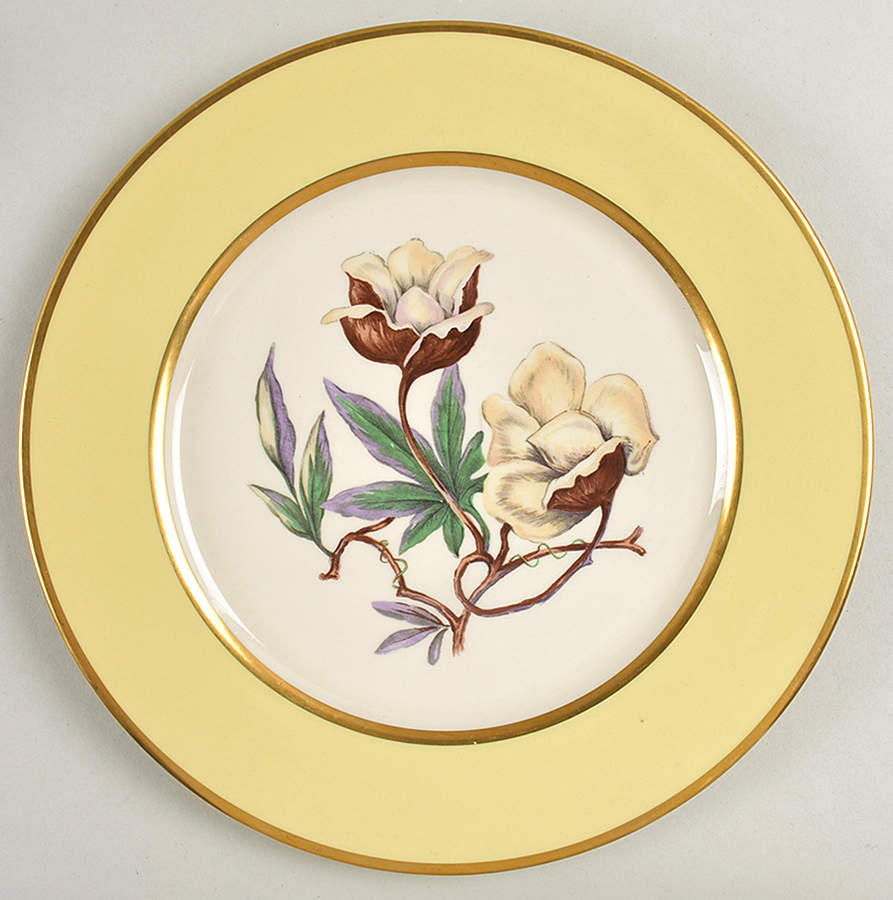 Woodrose Service Plate (Charger) by Flintridge-1