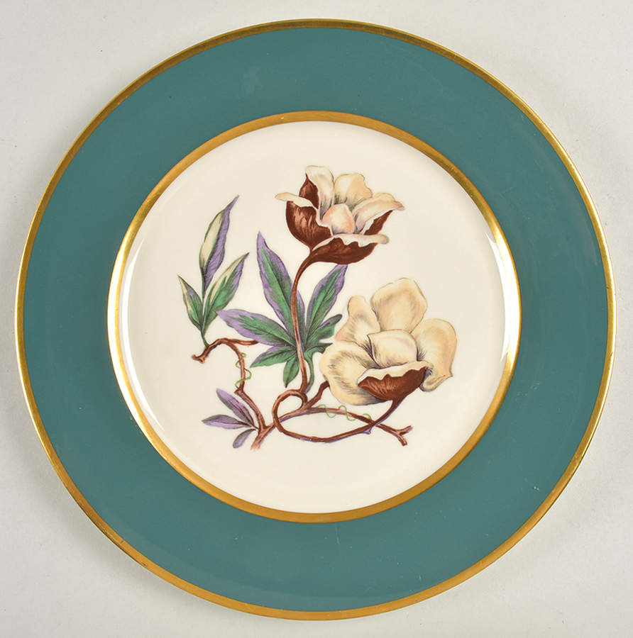 Woodrose Service Plate (Charger) by Flintridge-1