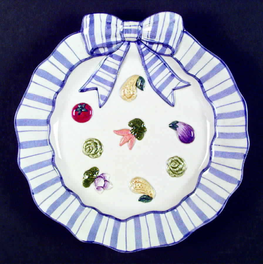Petits Vegs Canape Plate by Fitz & Floyd-1