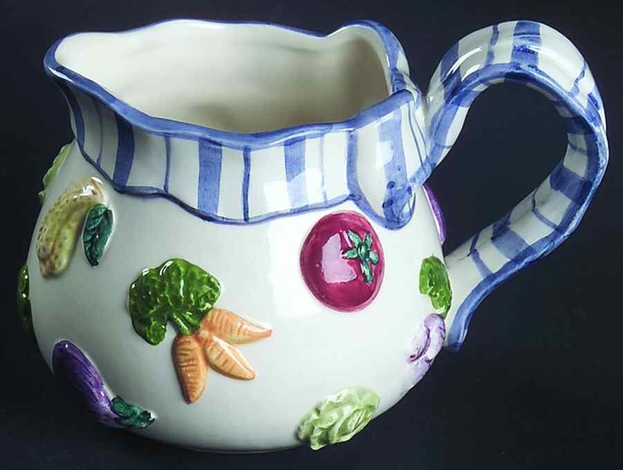 Petits Vegs Sculpted Creamer by Fitz & Floyd-1