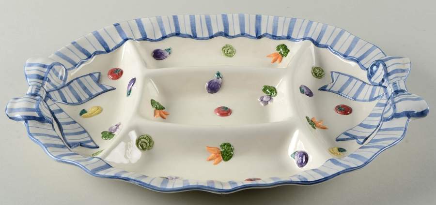 Petits Vegs 5-Part Relish by Fitz & Floyd-1