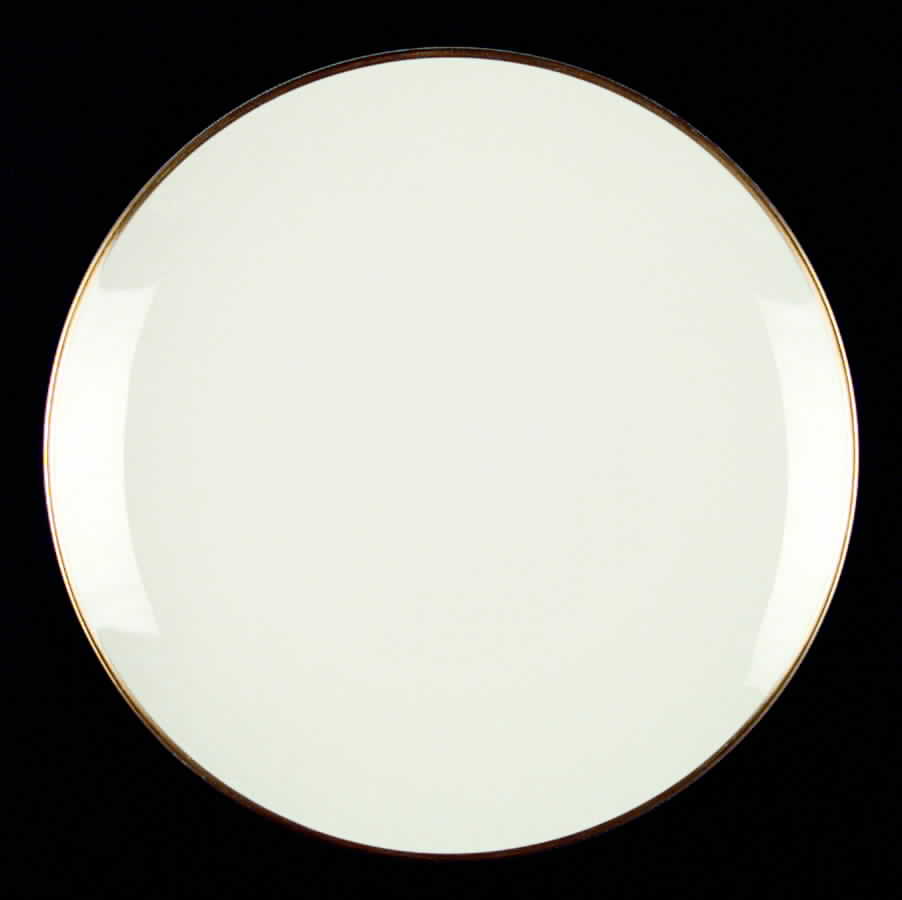 Gold Band (101 Encanto Coupe) Dinner Plate by Franciscan-1