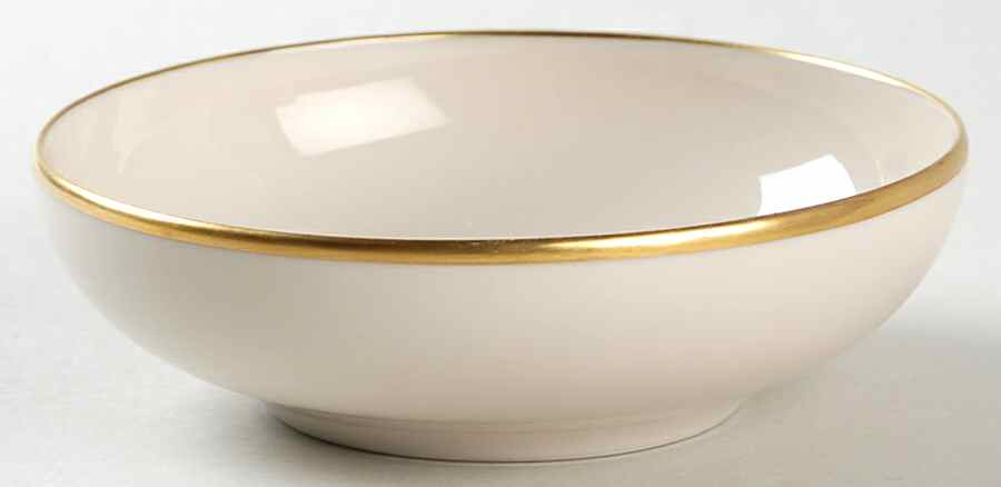 Gold Band (101 Encanto Coupe) Fruit/Dessert (Sauce) Bowl by Franciscan-1