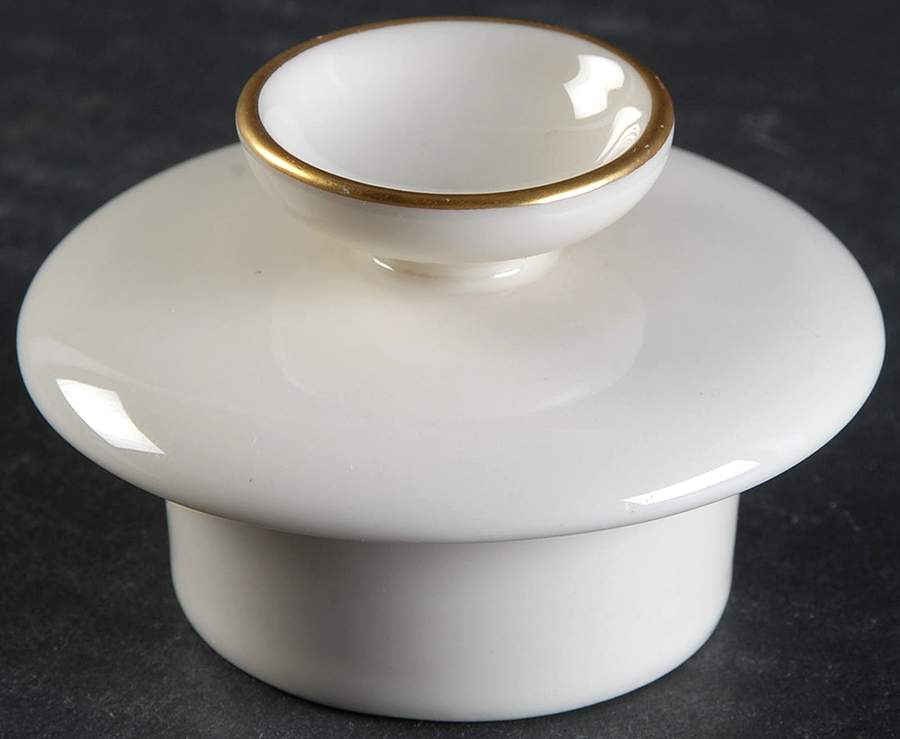 Gold Band (101 Encanto Coupe) Lid for Teapot by Franciscan-1