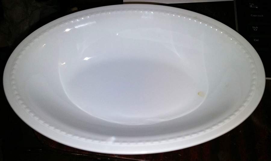 FUR26 8" Oval Vegetable Bowl by Furstenberg-1