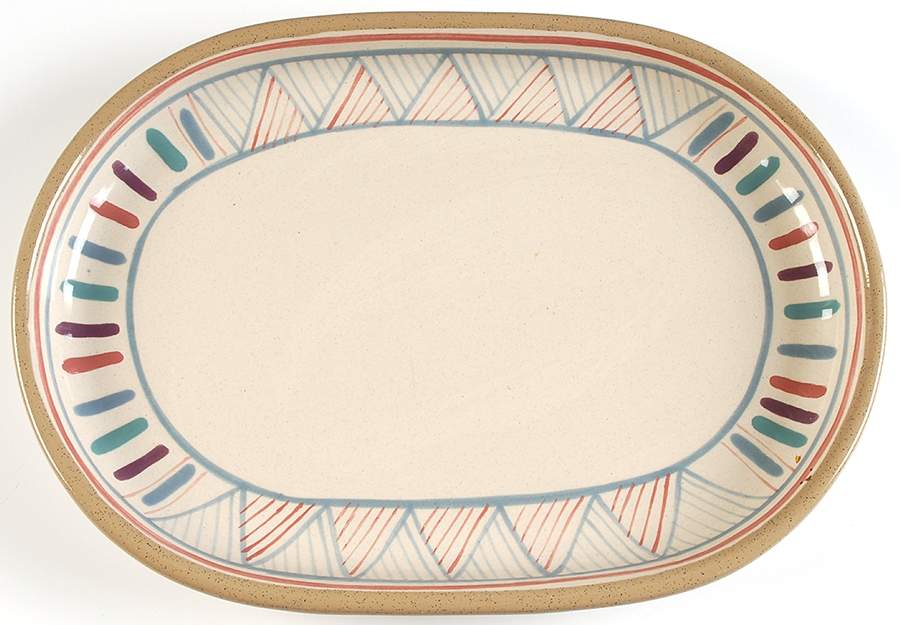 Ventura 14" Oval Serving Platter by Franciscan-1
