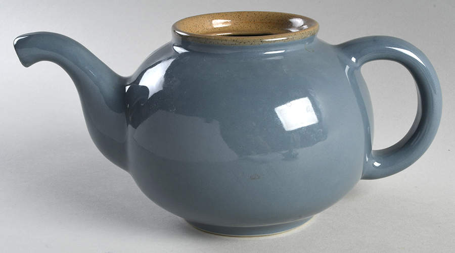 Ventura Blue Teapot No Lid by Franciscan-1