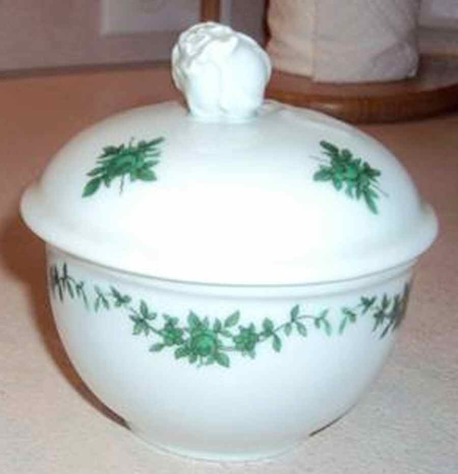 02762 Sugar Bowl & Lid by Furstenberg-1
