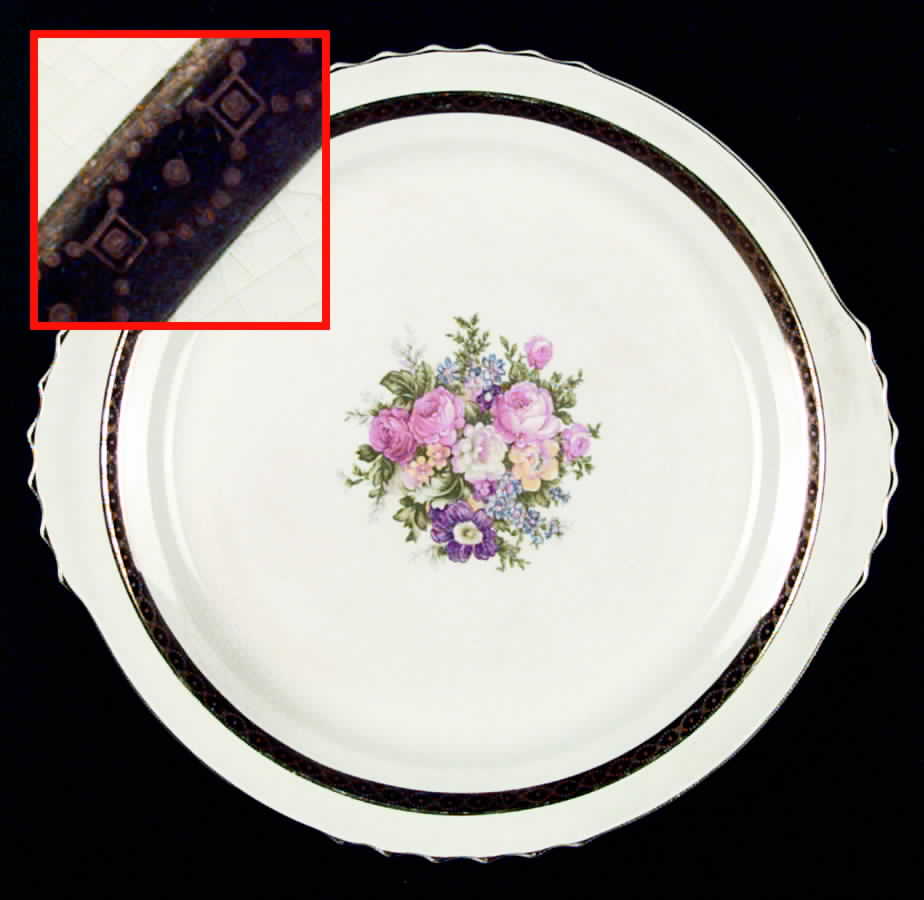FSX30 Handled Cake Plate by French Saxon-1