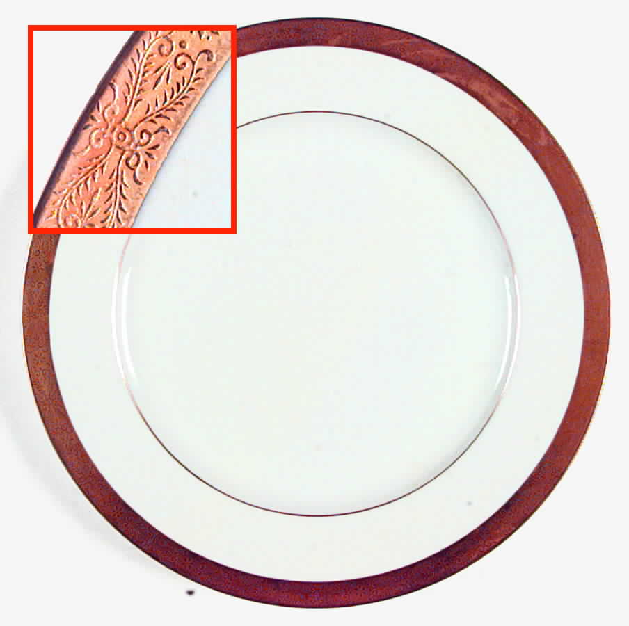 Laura Dinner Plate by Fashion Manor-1