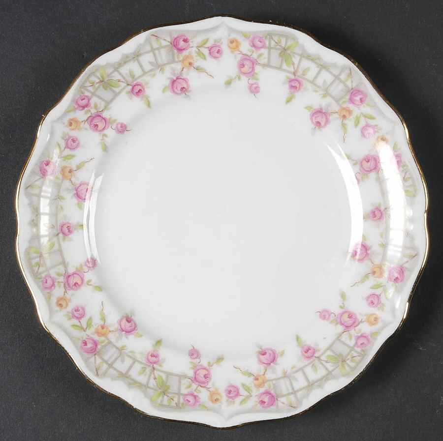 Country Garden Bread & Butter Plate by Forest-1