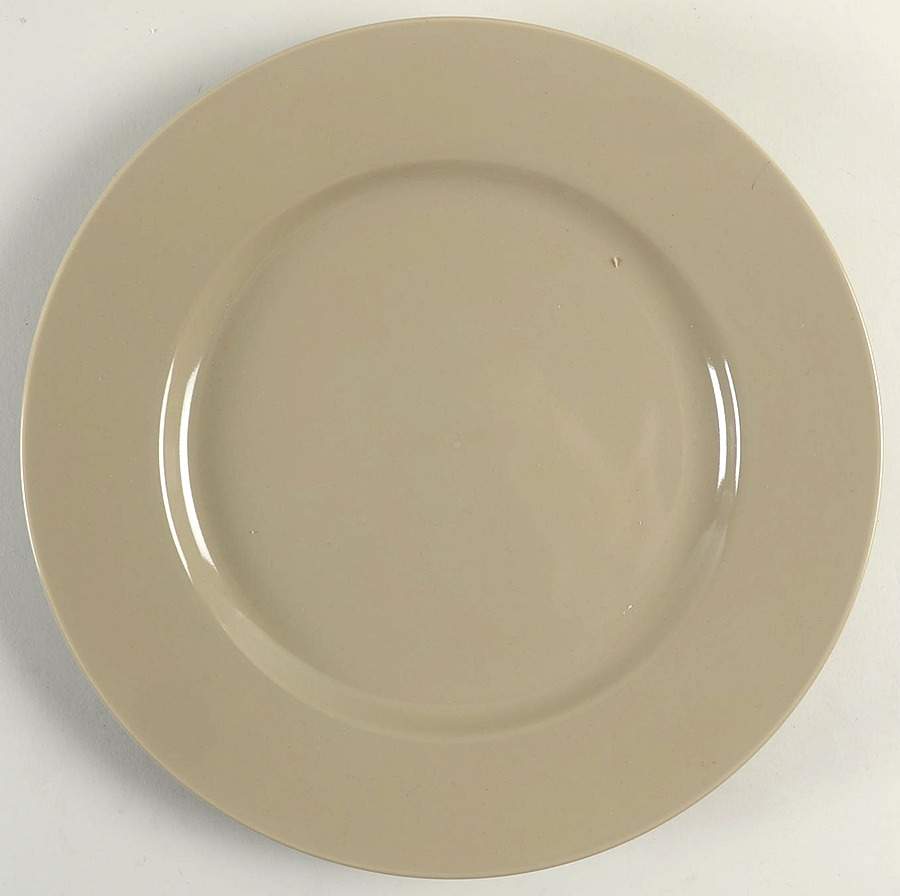 Total Color Spectrum Greige-Beige (Gray, Round) Service Plate (Charger) by Fitz & Floyd-1