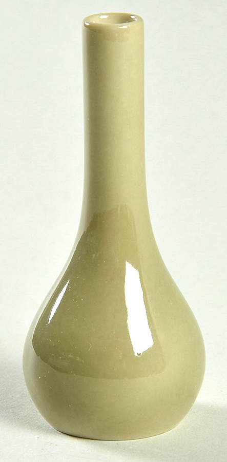 Total Color Spectrum Greige-Beige (Gray, Round) 3" Mini Bud Vase by Fitz & Floyd-1