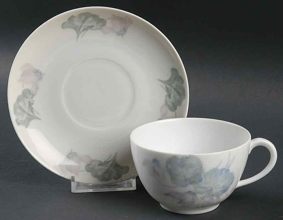 FRA15 Flat Cup & Saucer Set by Fraureuth-1