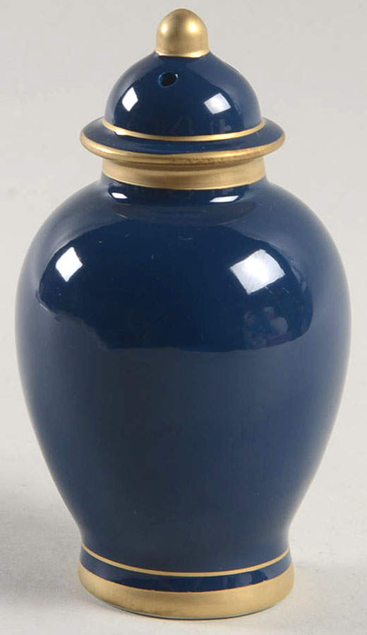Pavillon Lapis Blue Salt Shaker by Fitz & Floyd-1
