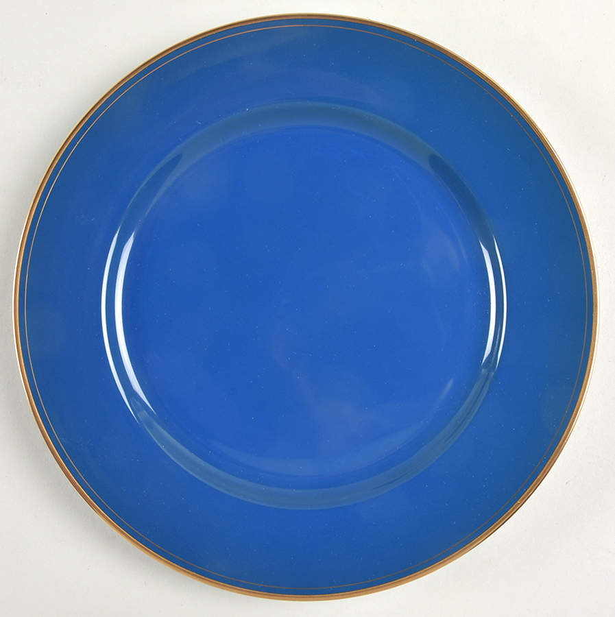 Pavillon Lapis Blue Dinner Plate by Fitz & Floyd-1