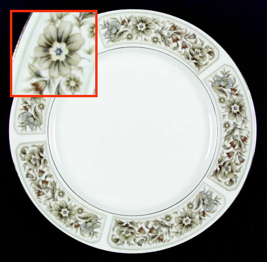 Florence Dinner Plate by Fine China of Japan-1