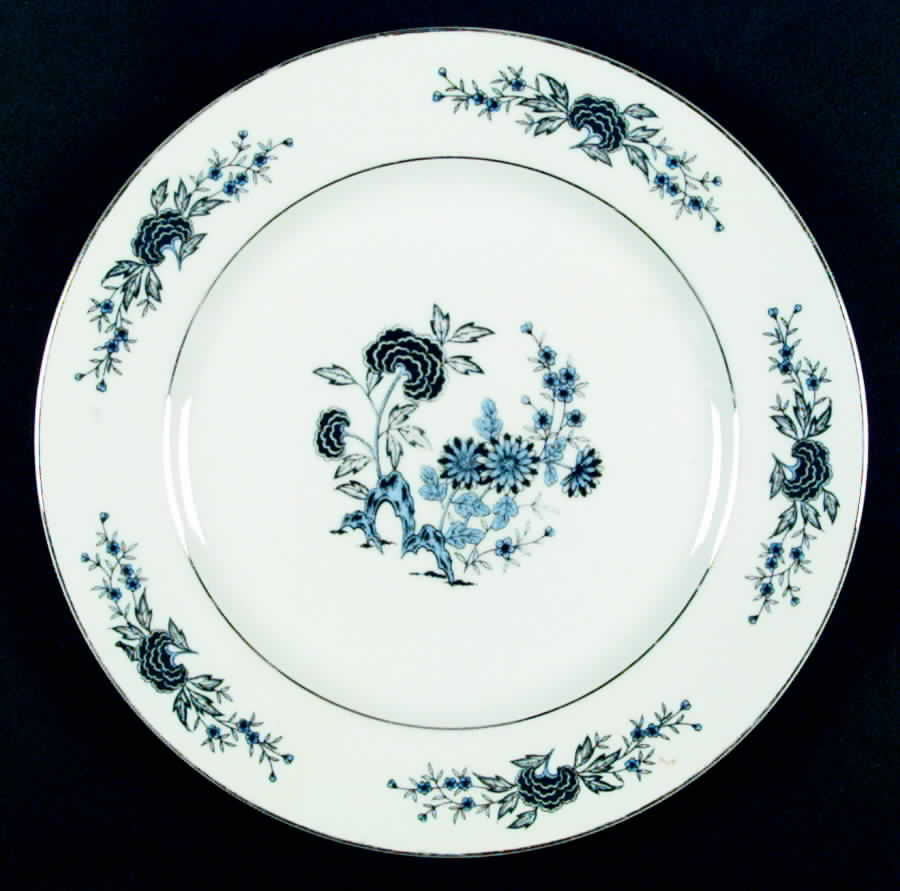 Canton Blue Dinner Plate by Sears-1