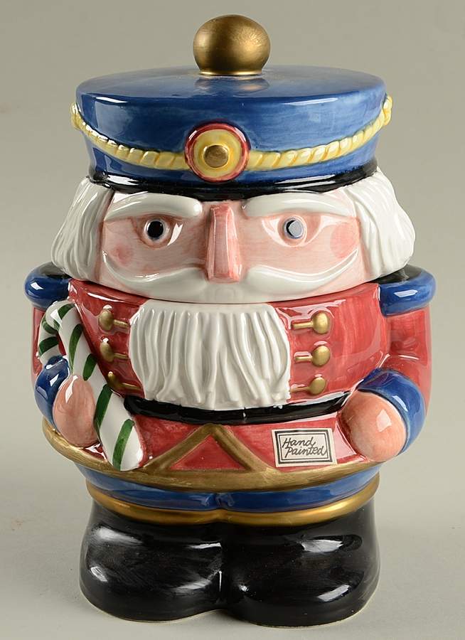 Nutcracker Sweets (Disc 1996) Large Candy Box & Lid by Fitz & Floyd-1