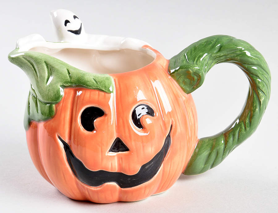 Pumpkin Ghosts Creamer by Fitz & Floyd-1