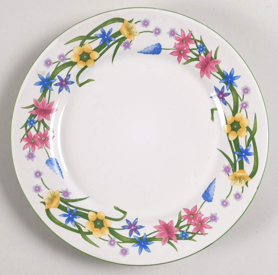 Country Garden Salad Plate by Farberware-1